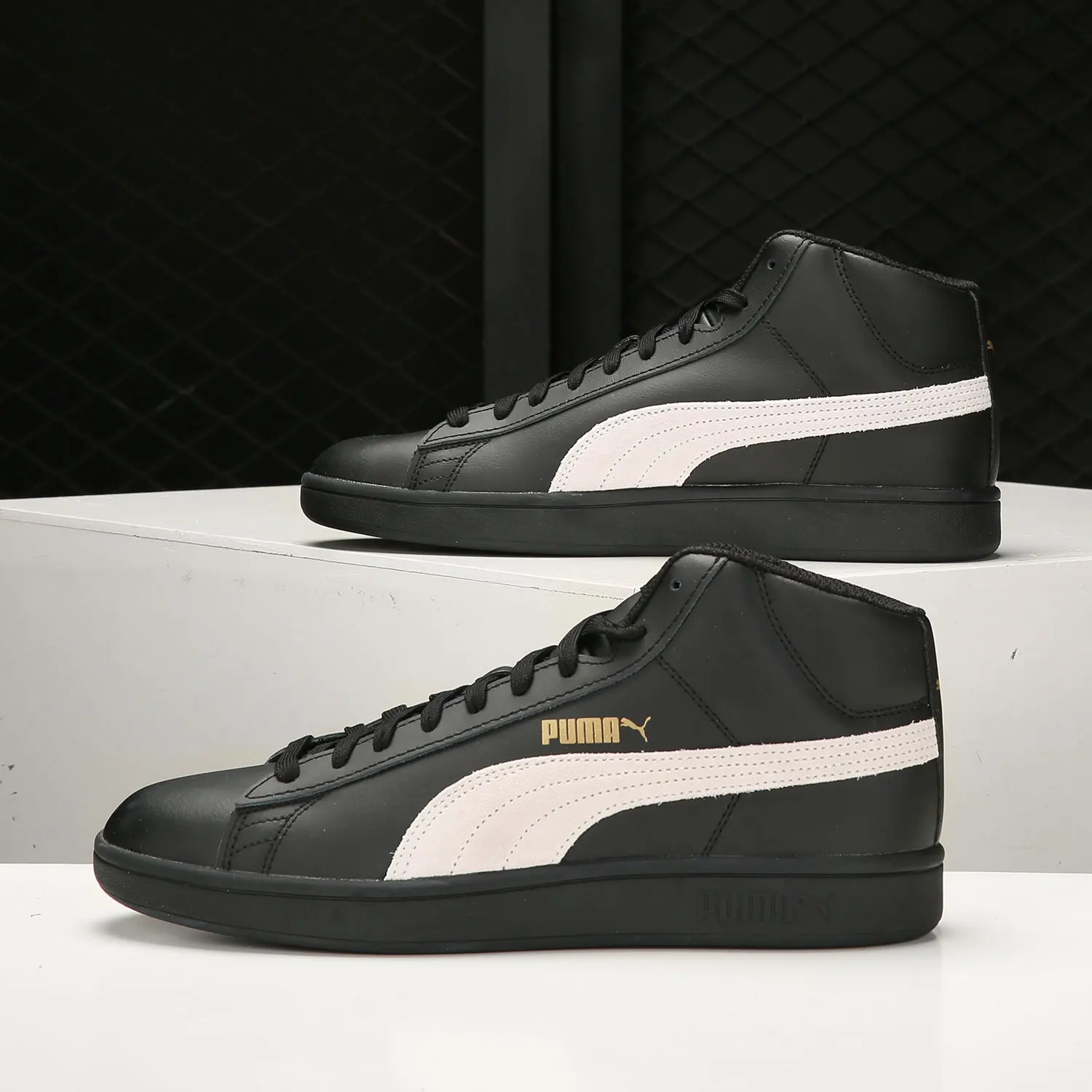 

Puma оригинальная SMASH унисекс модная спортивная повседневная обувь средней высоты 366924-11