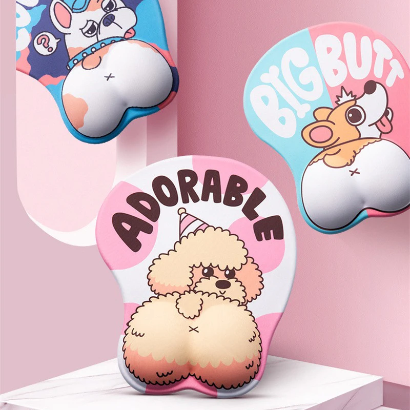 Wrist Support Mouse Pad Environmentally Friendly Silicone Cute And Creative Soft And Comfortable High Quality Non-slip Mouse Pad