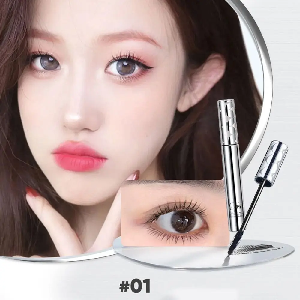 4D Volume Eyelash Curler para Mulheres, Ferramenta de Maquiagem, Beleza Lash Lift, Cosméticos Eyelash Extension, Silver Tube