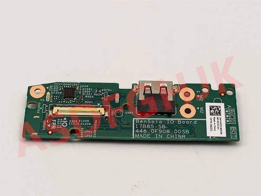 Suitable for Dell Inspiron 14 5482 power button USB SD card reader IO circuit board 2Y03W CN-02Y03W with cable CN-015YHC