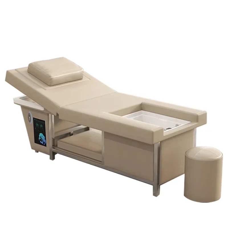 

High-end electric bed beauty salon special shampoo chair massage