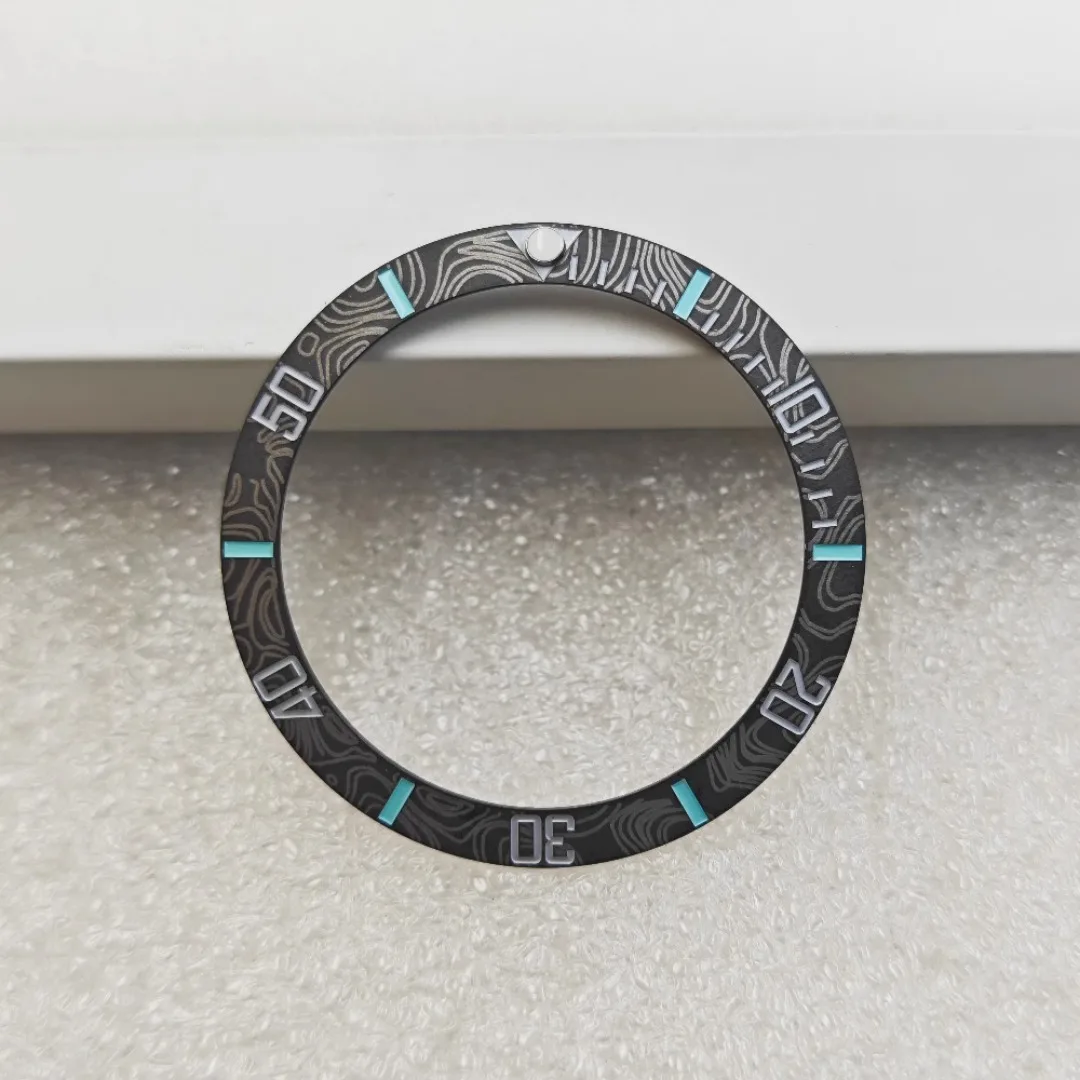 38mm - 30.5mm SUB Watch Bezel Ceramic Watch Insert Ring BGW9 Luminous Modified Mens Watch Accessories Repair Tool