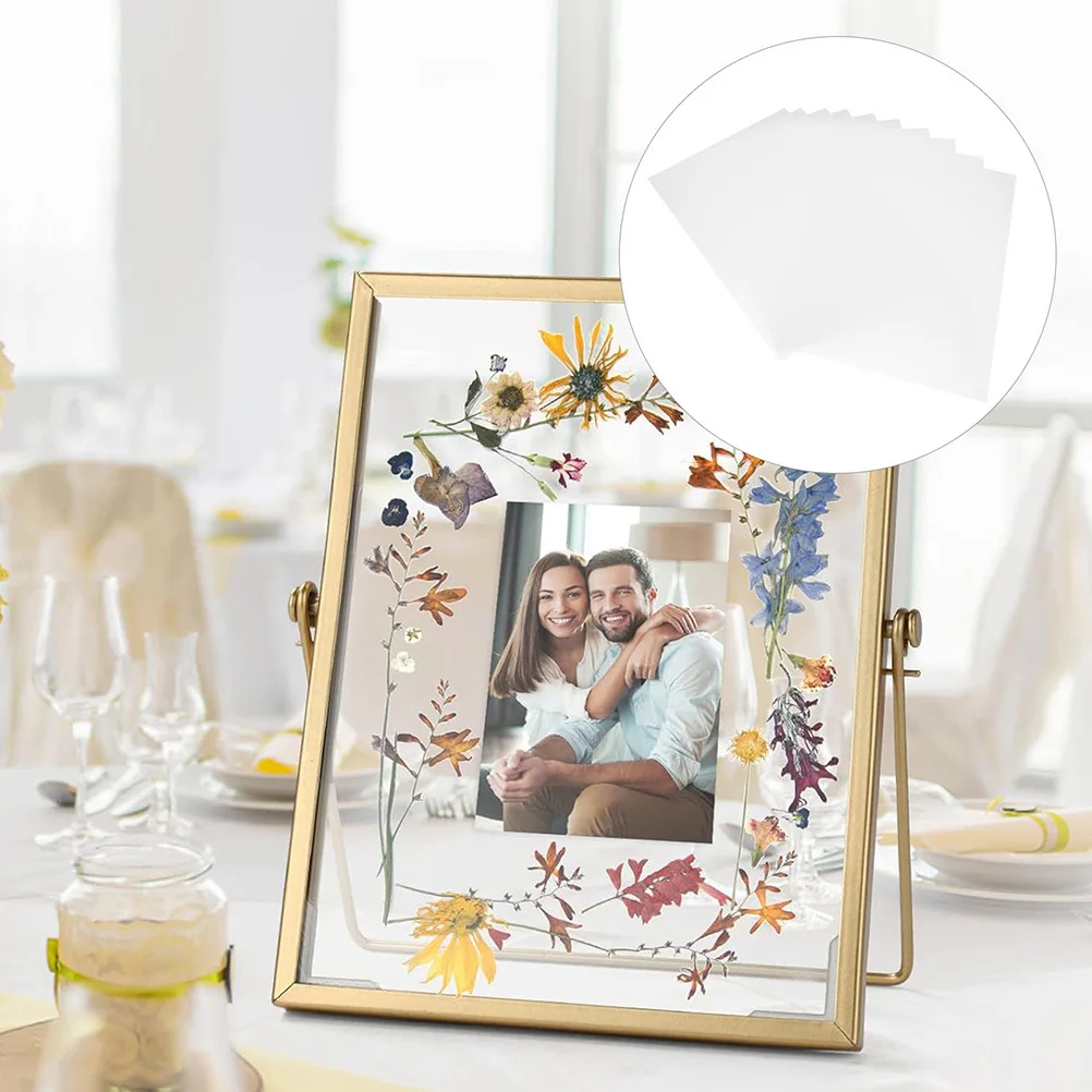 

20pcs Clear Plastic Sheets A4 Diy Craft Pvc Sheets For Photo Frame Picture Frame Protector Transparent Sturdy Lightweight