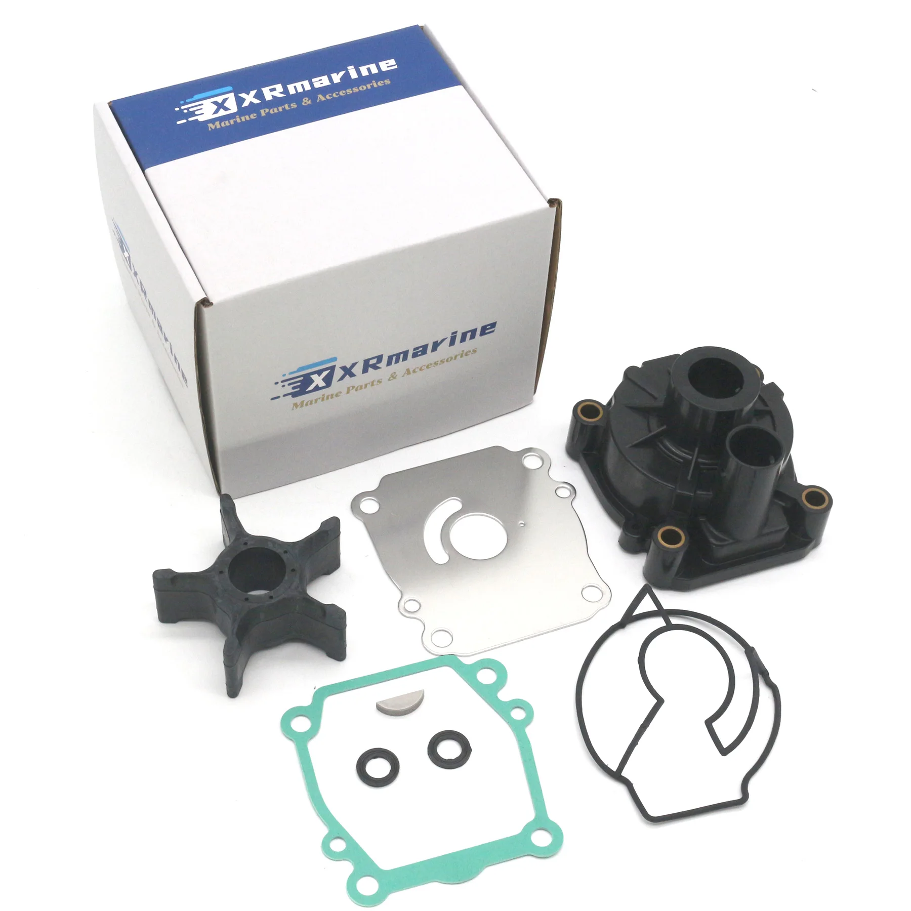17400-92J21 17400-92J22 17400-92J23 Water Pump Impeller Repair Kit W/ Housing Fits Suzuki DF 100 115 140 150 HP Outboard Motor