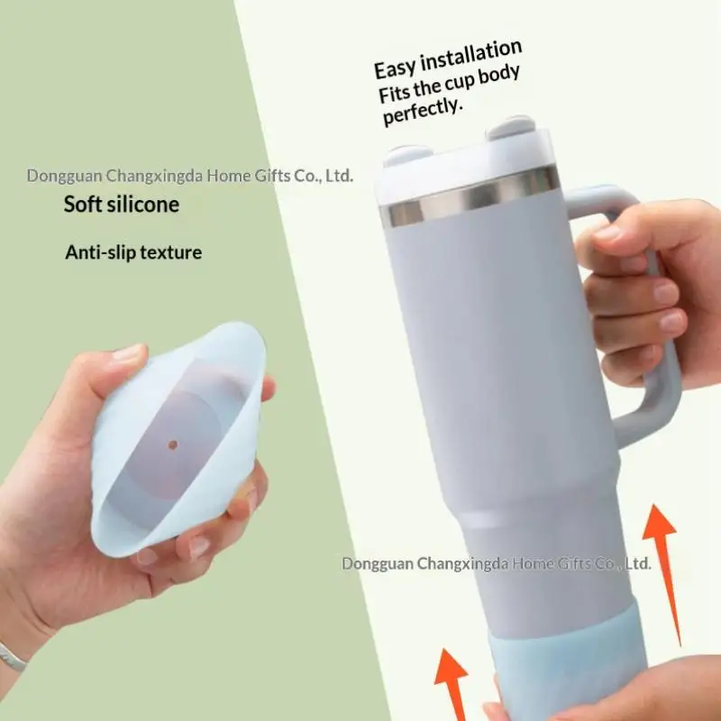 User-Friendly Silicone Cup Sleeve Non-Slip Heat Shield for Adventurers and Explorers