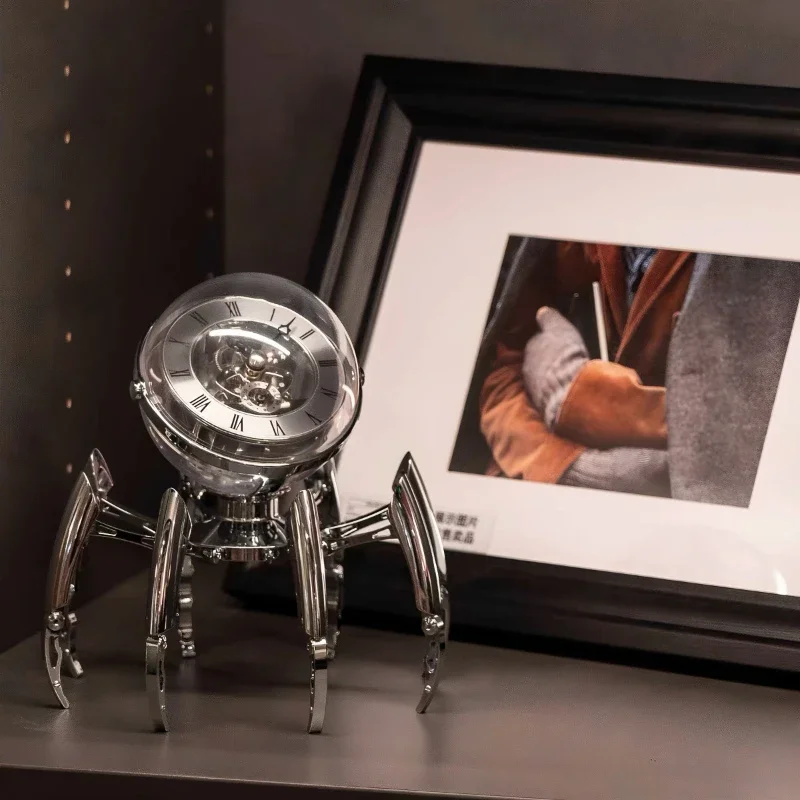 2026 Desktop Mechanical Clock · Modern Minimalist Sculptural Timepiece, For Living Room & Office Unique Table Decor