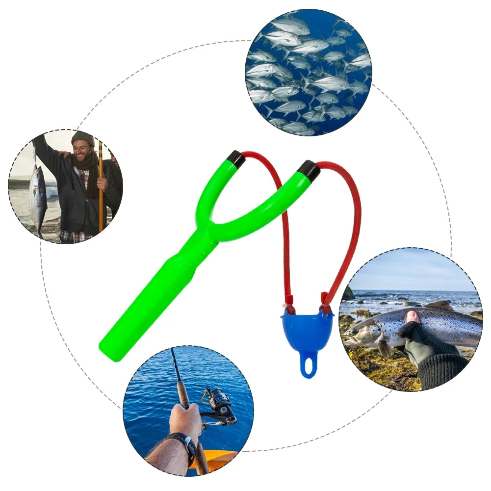 Fishing nesting device Simple long-range throwing food nesting device Outdoor fishing gear and equipment