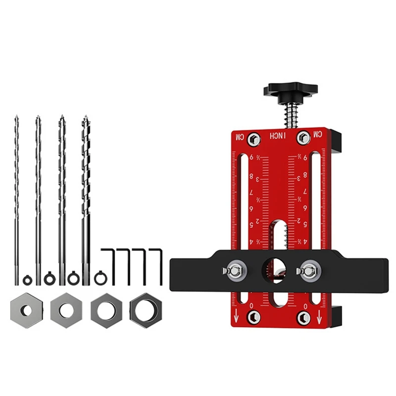 ABRU-Updated Cabinet Door Installation Rebounders Punch Positioner,Adjustable Cabinet Door Hinge Jig For Cabinet Door