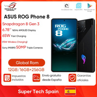 New ASUS ROG Phone 8 Gaming Phone Snapdragon 8 Gen 3 6.78'' 165Hz E-Sports Screen 5500mAh Battery Wireless Charging Mobile Phone