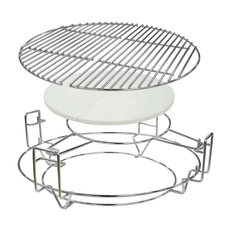 

BBQ Accessories Divide and Conquer - System Cooking Expander Camado BBQ Accessories with Semi-Thermal Deflector