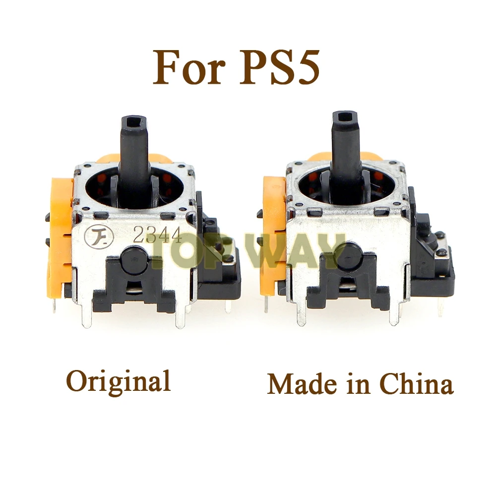 プレイステーション5コントローラー用アナログセンサーモジュール,交換用3Dジョイスティック軸,2.3k,PS5, 50個