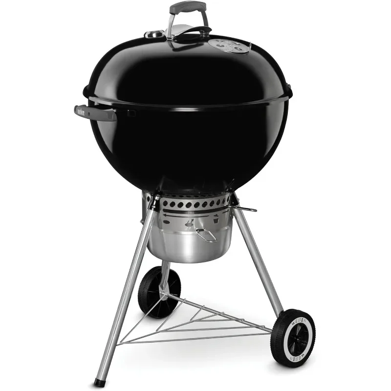 Weber-Parrilla de carbón Original, tetera Premium, 22 pulgadas, color negro