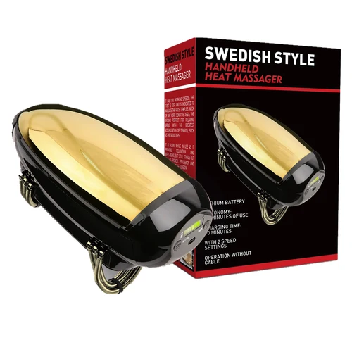 Masajeador de peluquero, masajeador de vibración profesional, barbería, masajeador de calor de mano inalámbrico, masajeador corporal con carga USB