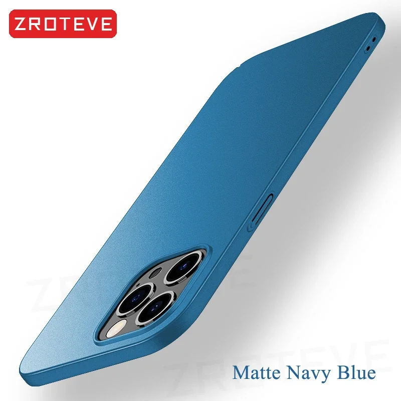 Handyhüllen für iPhone 18 Pro Max 17 17e Air 16 16e 15 14 Plus 13 Mini Hülle ZROTEVE Luxuriöse Ultradünne Matte Hartschale aus Kunststoff – Detail 25