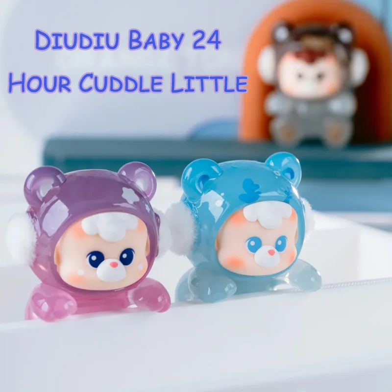 

Diudiu Baby 24-часовой обнимающий маленький медвежонок серии слепая коробка милая кукла подарок ручной работы настольное украшение модная игрушка подарок на день рождения для девочки