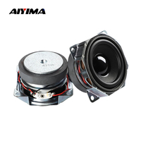 AIYIMA 2Pcs 2 Inch Portable Audio Speaker Altavoz 52MM 4 Ohm 3W Full Range Sound Speaker Amplifier Home Theater Loudspeaker