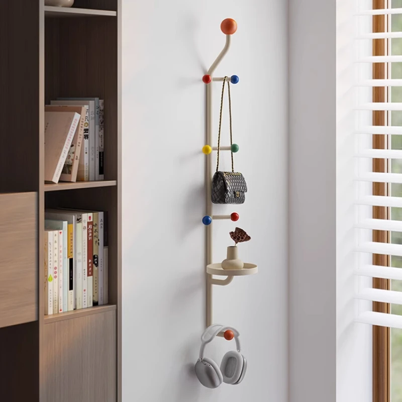 Spiral Wall-Mounted Coat Rack Nordic Creative Storage Organizer Entryway Hanger for Jackets and Hats Stylish Home Decor Solution
