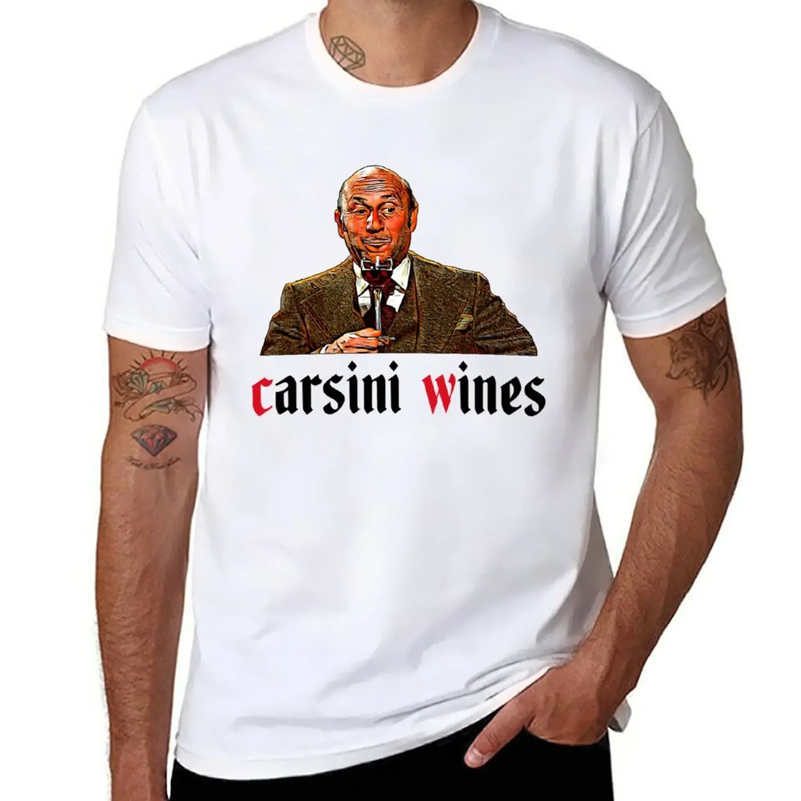 Cool Original Detective Insidious And Secret Drink Carsini Wine Premium Scoop Gift For T-Shirt vintage men clothing