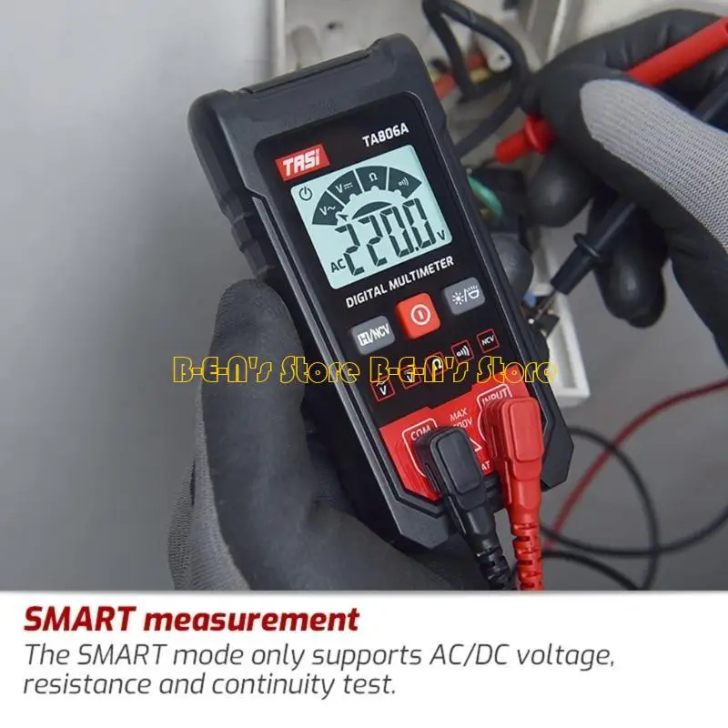 Y1AD Convenient Handheld Multimeter Versatile Electrical Tester with Auto Detection Suitable for Home Repairs & Education