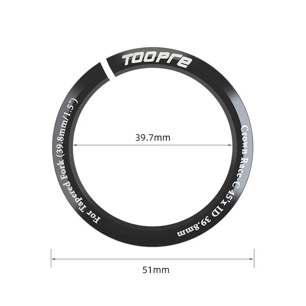 Aluminium Alloy Steerer Tube Adapter Convert Tapered Fork Frames To Straight Steering Tube 1 5inch C Base Type