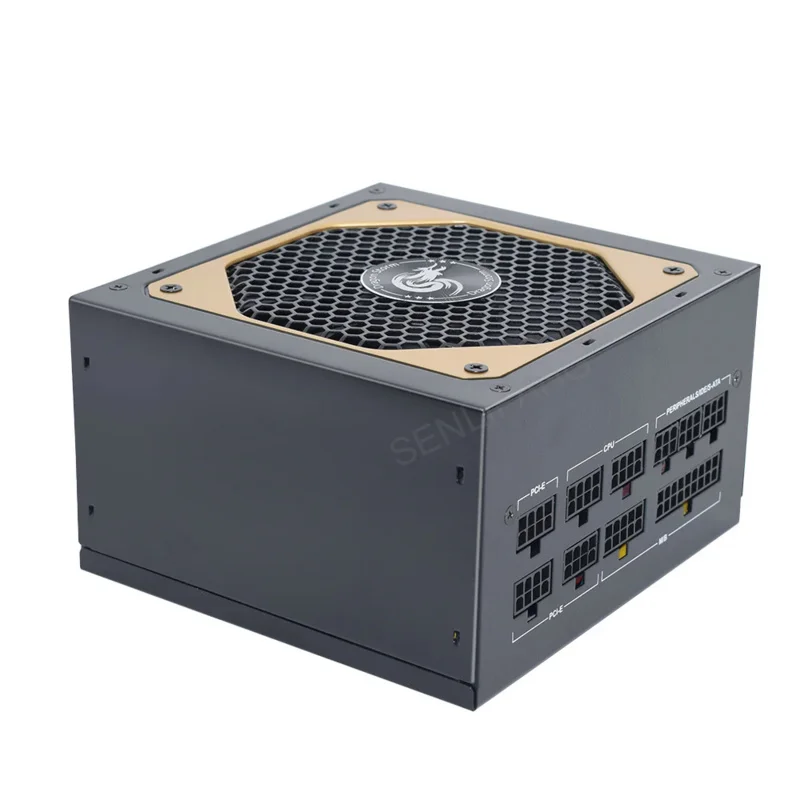 Full Modular ATX 800W 80Plus Gold 20 4Pin 12V Professional E-Sports Video Game Computer PSU For PC Desktop Power Supply