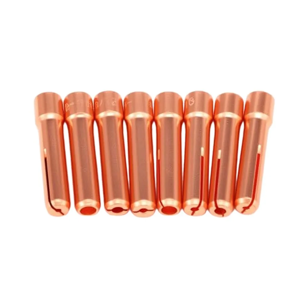 TIG Welding Accessories 36 pcs Kit for WP17 WP18 WP26 Torch with #4 to #12 Glass Cups Copper Clips Silicone Rings