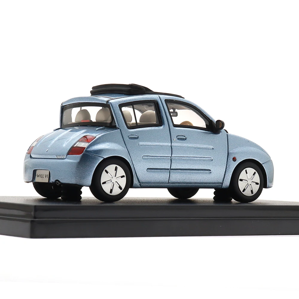 Hi-story ยี่ห้อ 1:43 รถสําหรับ TOYOTA WiLL【vi (2000)】 Edition เรซิ่นจําลองรถของเล่นสําหรับคอลเลกชันของขวัญ