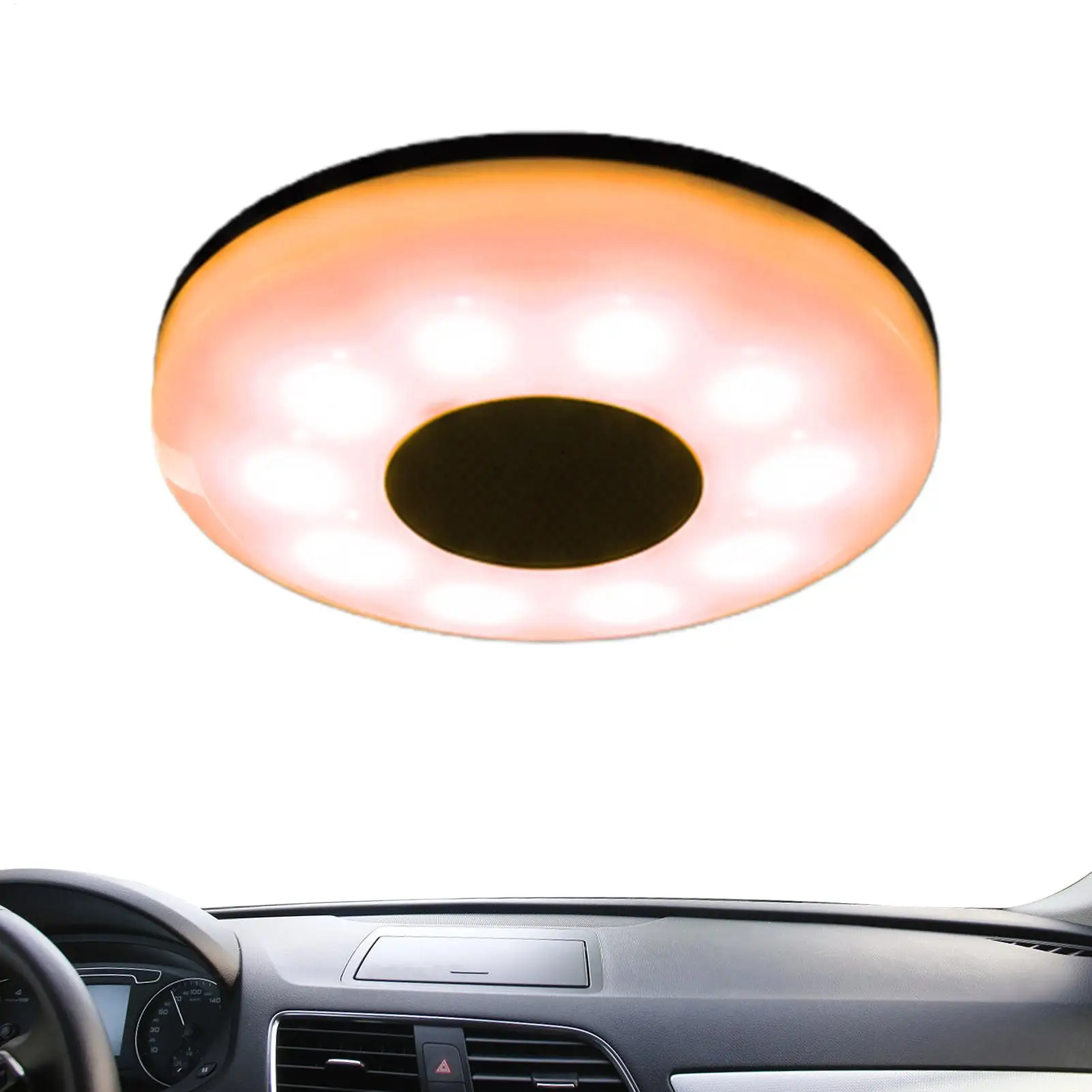 

Светильник для чтения в салоне автомобиля, магнитная USB перезаряжаемая светодиодная лампа, передний и задний потолочный светильник для автомобиля, атмосферные лампы для чтения