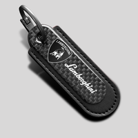 Styling Carbon Fibre Keychain Creative Car Keyring Accessories For Lamborghini LP570 LP610 Urus LP700 LP770 Gallardo Aventador