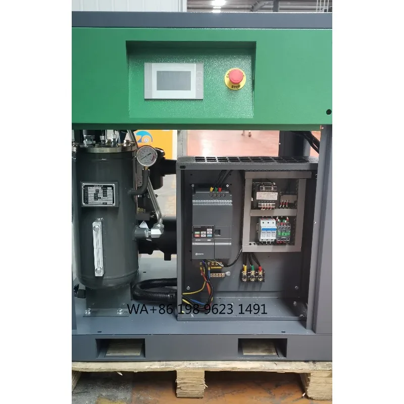 15KW IP54 Silent Portable Screw Air Compressor 10Bar Small Industrial Refrigeration Air Compressor Equipment