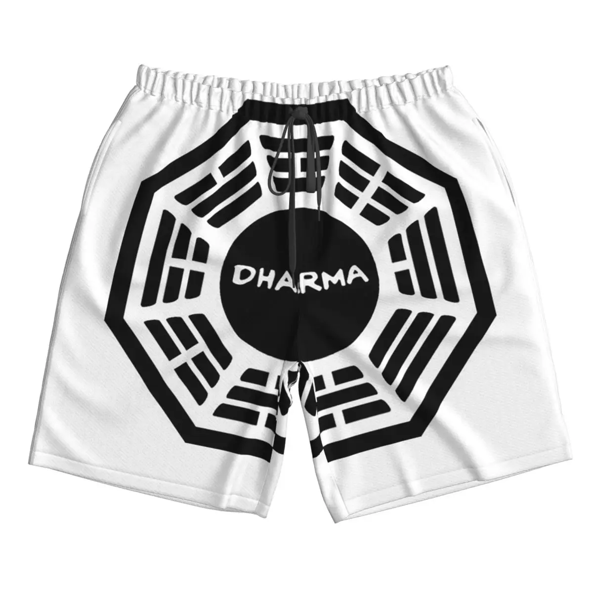 

The Dharma Initiative Trunks Beach Board Shorts Casual Quick Dry Swim Summer Men Pants
