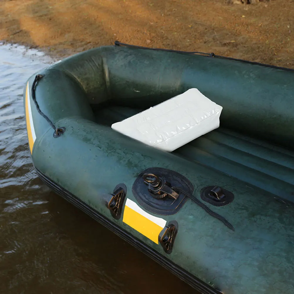

2Pcs Kayak Inflatable Seat Cushion PVC Waterproof Portable Foldable Outdoor Fishing Boat Pad Kayak Seat Cushion Pad