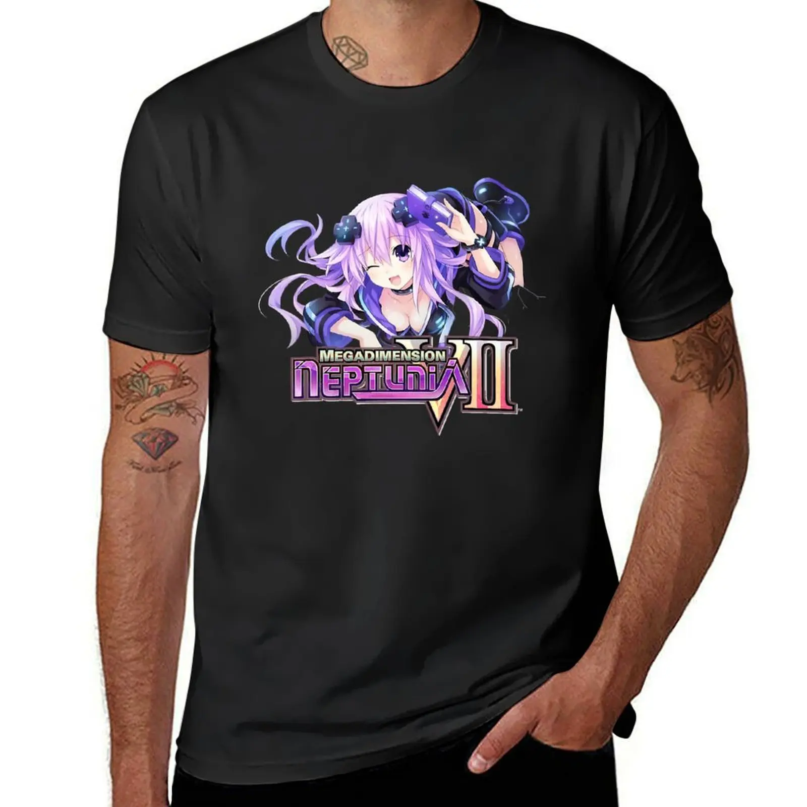 

Megadimension Neptunia VII Adult Neptune T-Shirt plain hippie clothes kawaii clothes plus size tops oversized t shirts for men