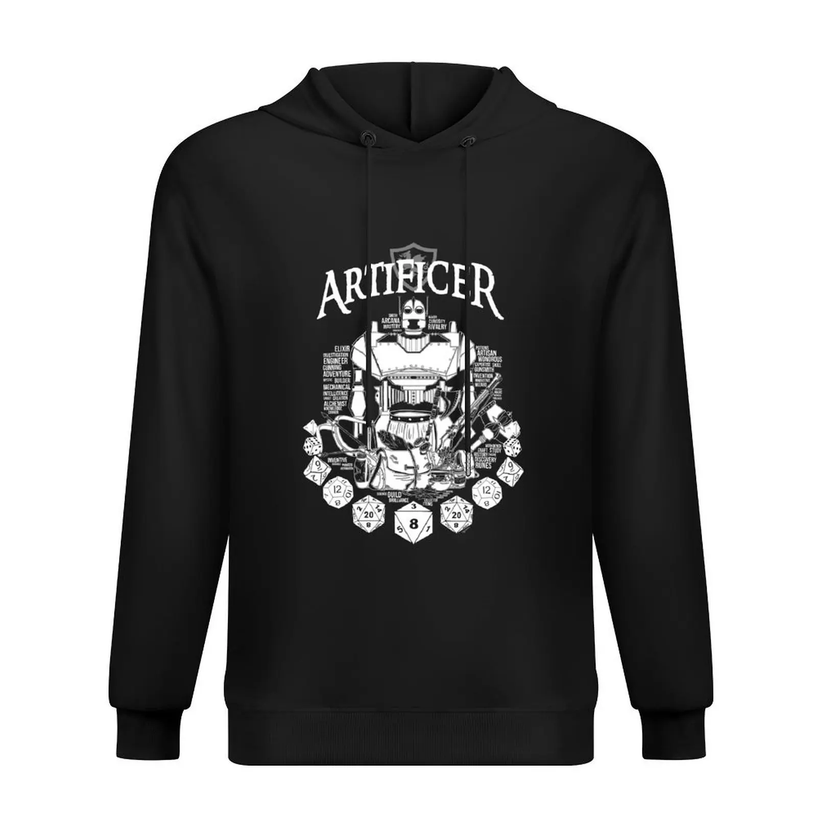 

RPG Class Series: Artificer - White Version Hoodie men's winter sweater anime clothing men's clothes japanese style men hoodie