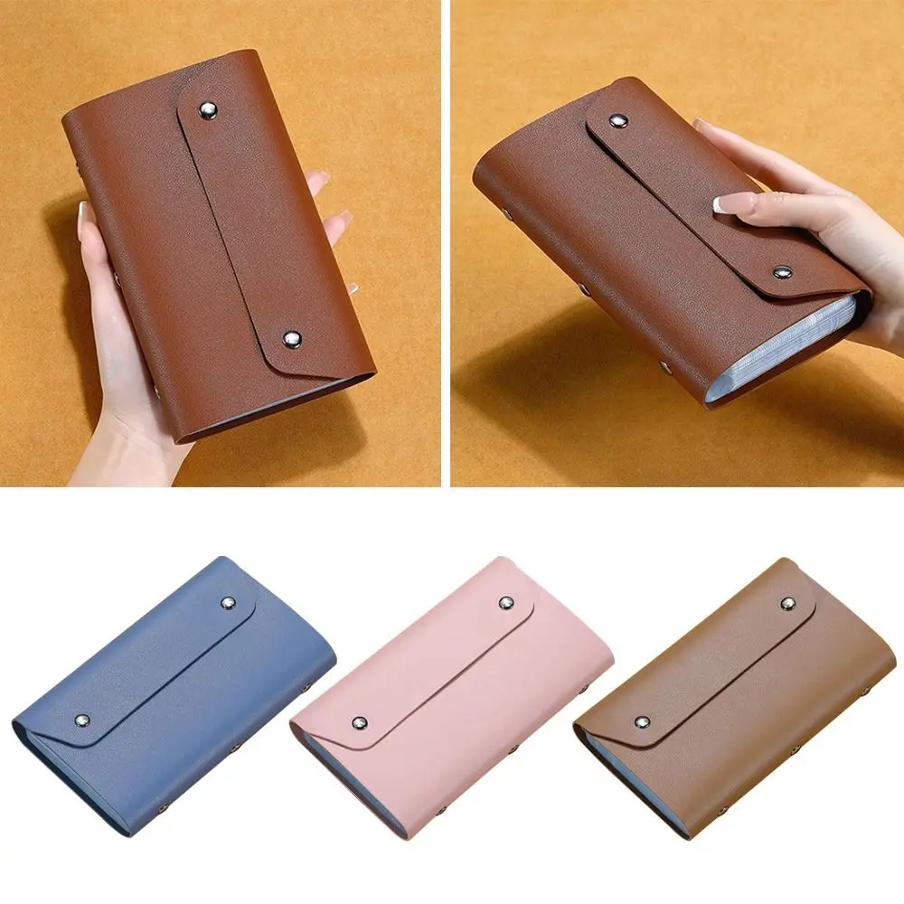 สมุดเก็บเงิน 100 ซอง ท้าทายการออมเงิน ปก PU กันน้ำ ใช้ซ้ำได้ ความจุขนาดใหญ่