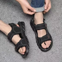 Male Shoe Breathable Summer 2024 With Platform Height Men's Sandal New Fashion In Welcome Deal Adult High Quality V Color Buy 39