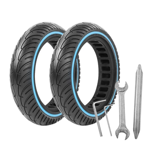 Imagen 2 del producto Neumáticos sólidos de panal de 8,5 pulgadas para patinete eléctrico Xiaomi M365 1S Pro, amortiguador antiexplosión, ruedas de repuesto de amortiguación