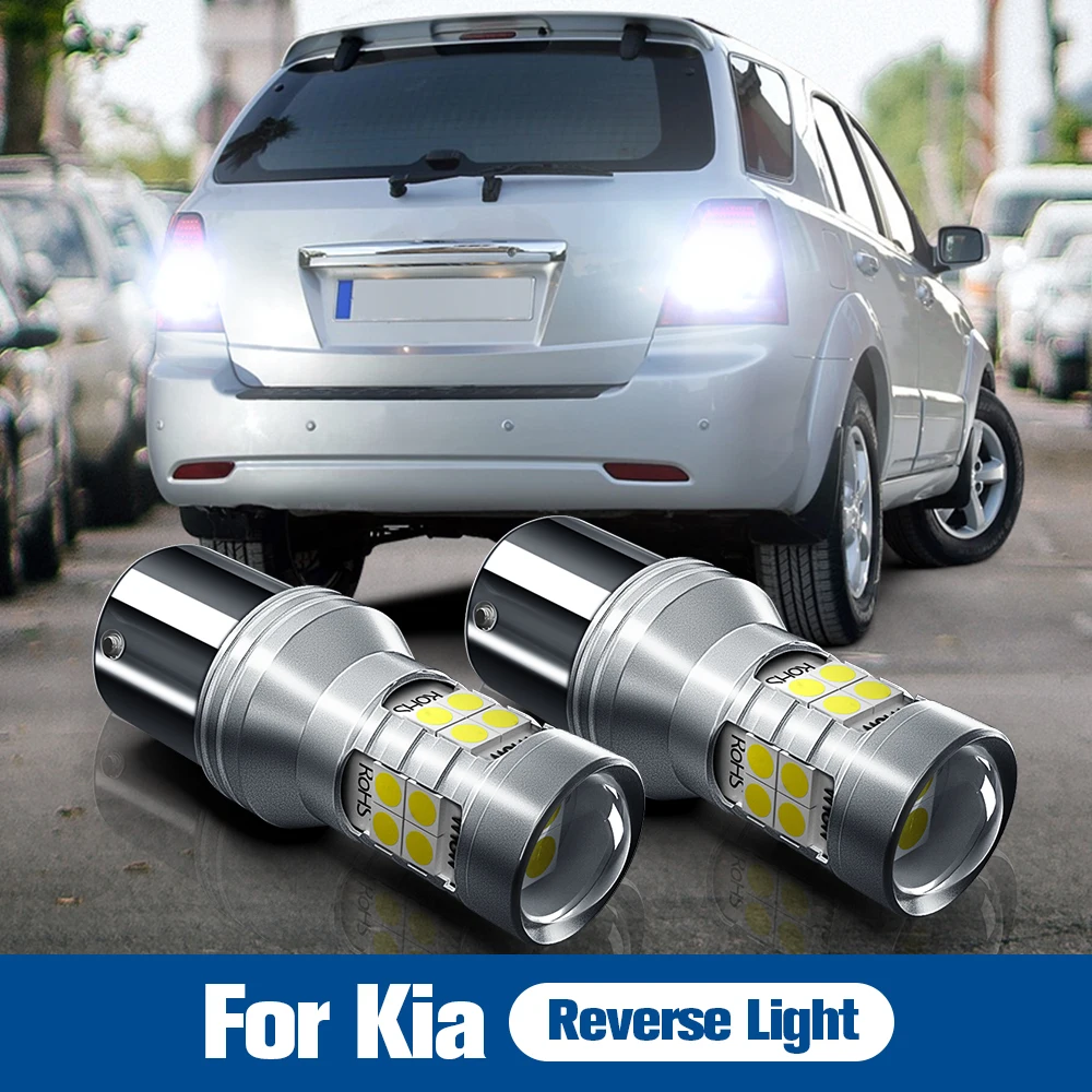 

2x LED Reverse Light Blub Lamp P21W BA15S Canbus For Kia Carens 1 2 3 Ceed Magentis Opirus Rio Sedona Sorento Sorento 4 Sportage