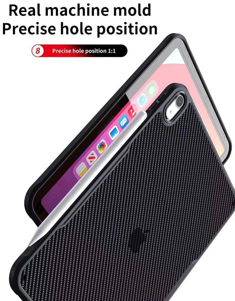 Hollow out Case for iPad Air 4 5 6 7 Pro 2024 11"13"12.9"2018 Mini 7 A17 pro A16 11th 2025 10th 10.9 2022 Hard Cover Back Fundas