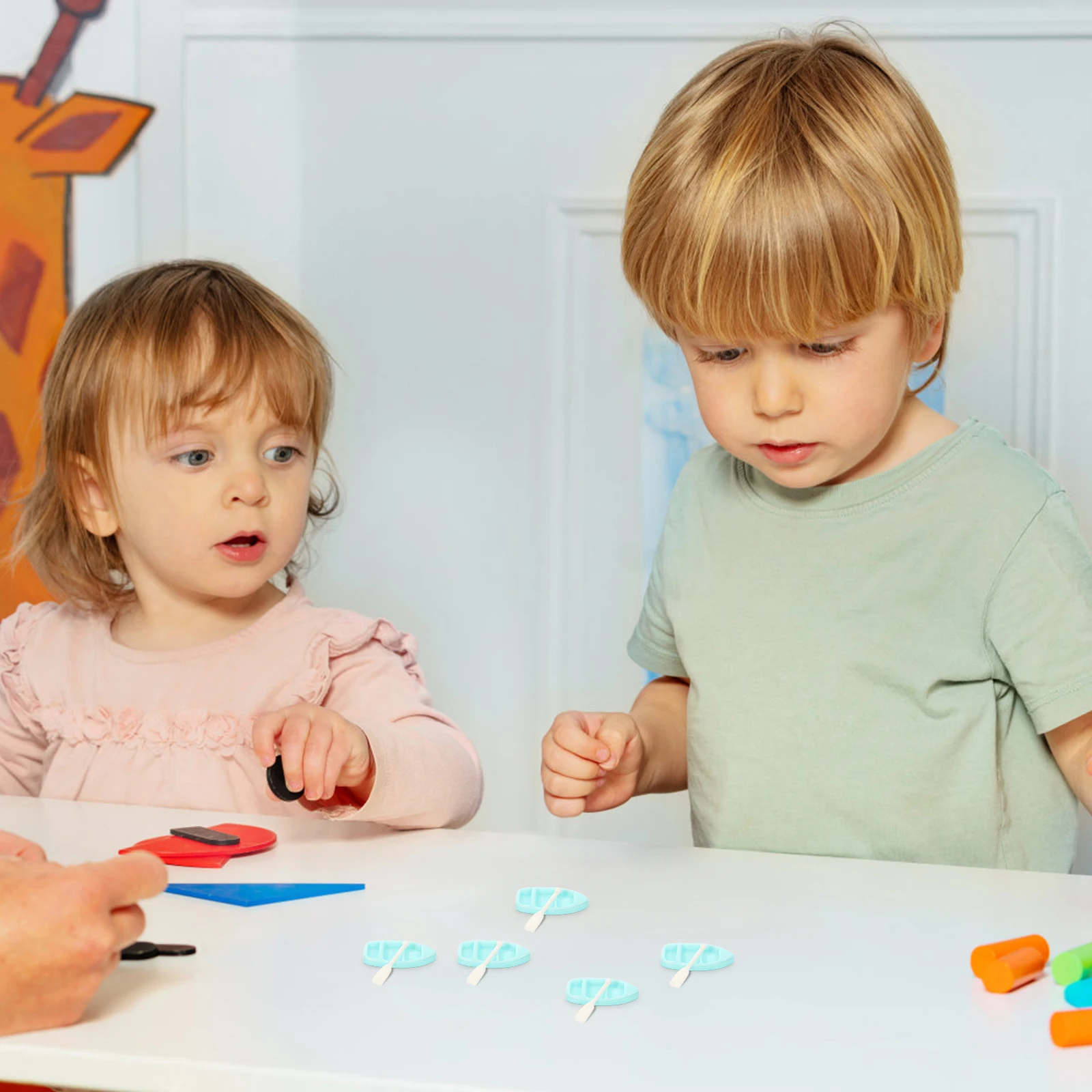 20 set ornamenti per barche in resina toppers per torta a tema accessori da spiaggia figurine decorazione a tema canottaggio casa