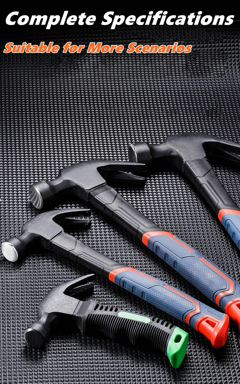 

Профессиональный легкий молоток для рамшана, эргономичная инженерная ручка для вождения и разбития ногтей, портативный инструмент