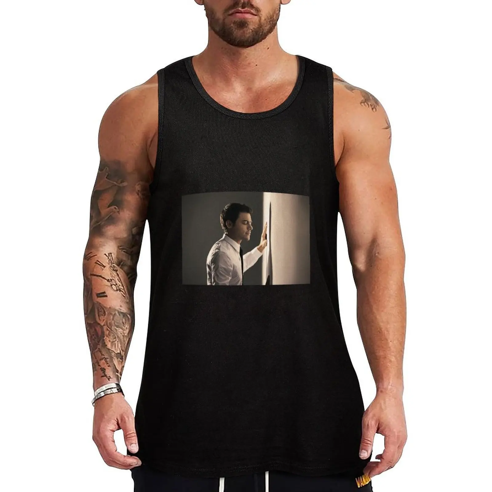 

Carlos Rivera Tank Top sleeveless shirts gym wear men T-shirt men