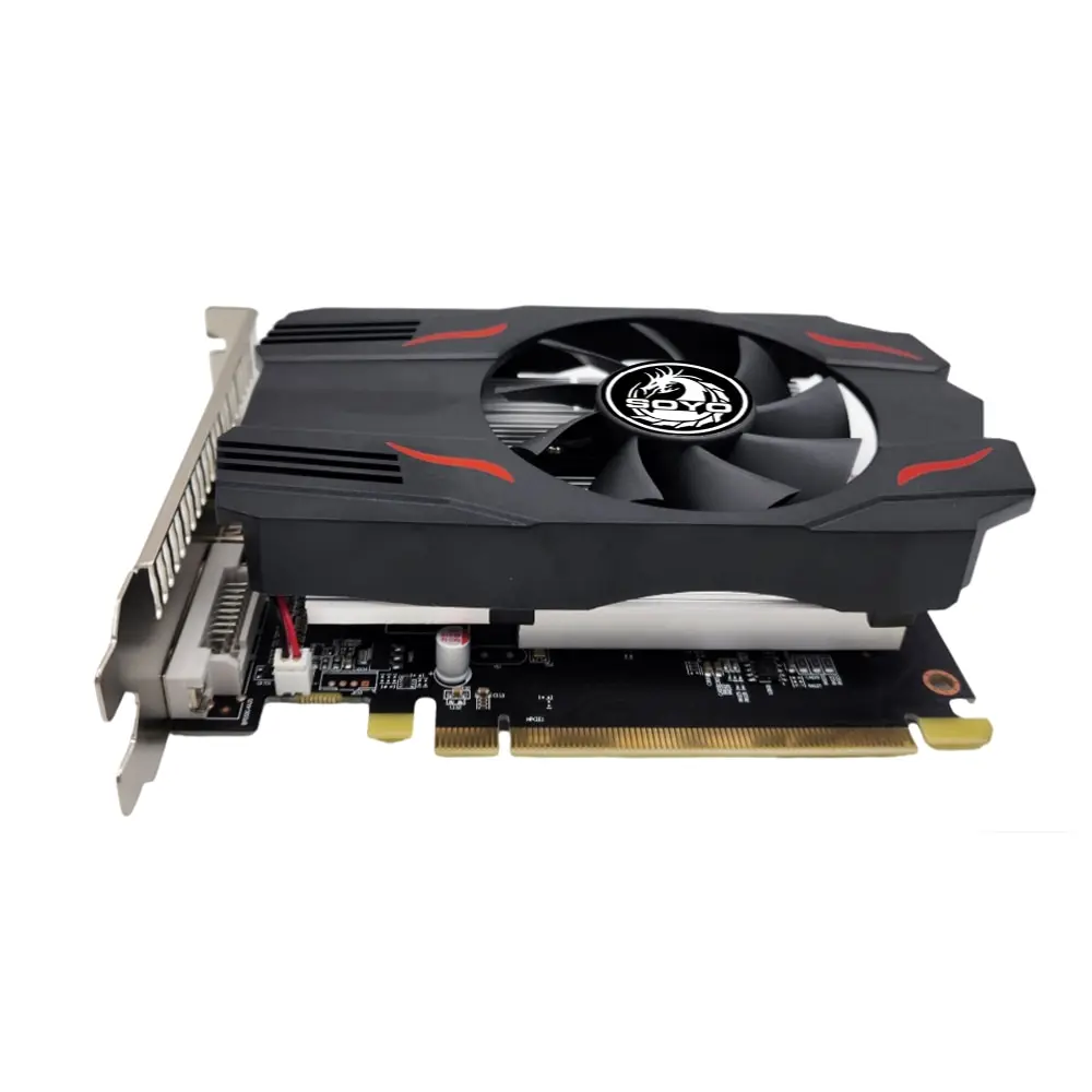 SOYO AMD GPU Radeon RX 550 그래픽 카드, 컴퓨터 PC RX550 PCI-E 3.0 게이밍 비디오 카드, 4G GDDR5 128 비트 14nm, 완전 신제품 