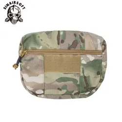 SINAIRSOFT Tactical Storage Hunting Molle Vest CRM CRX D3 Chest Rig Drop Dump Hanging Utility Pouch 500D Nylon
