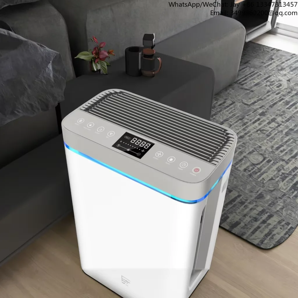 

Olansi Air Purifier Humidifier Hepa Filter Remote Control Purifier Humidifier Water Tank