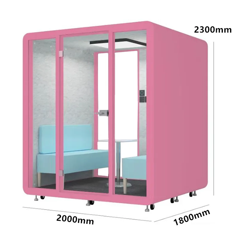 -For Company Using Soundproof Open Room Mini Karaoke Booth Sound Booth Door&