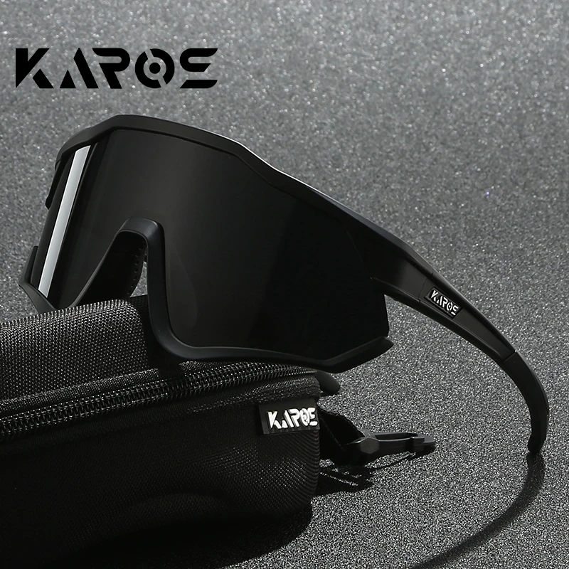 

KAROS Outdoor Cycling Sunglasses Men MTB Bike Glasses Sports Mountain Climbing fishing Women Bicycle Cycling UV400 Goggles