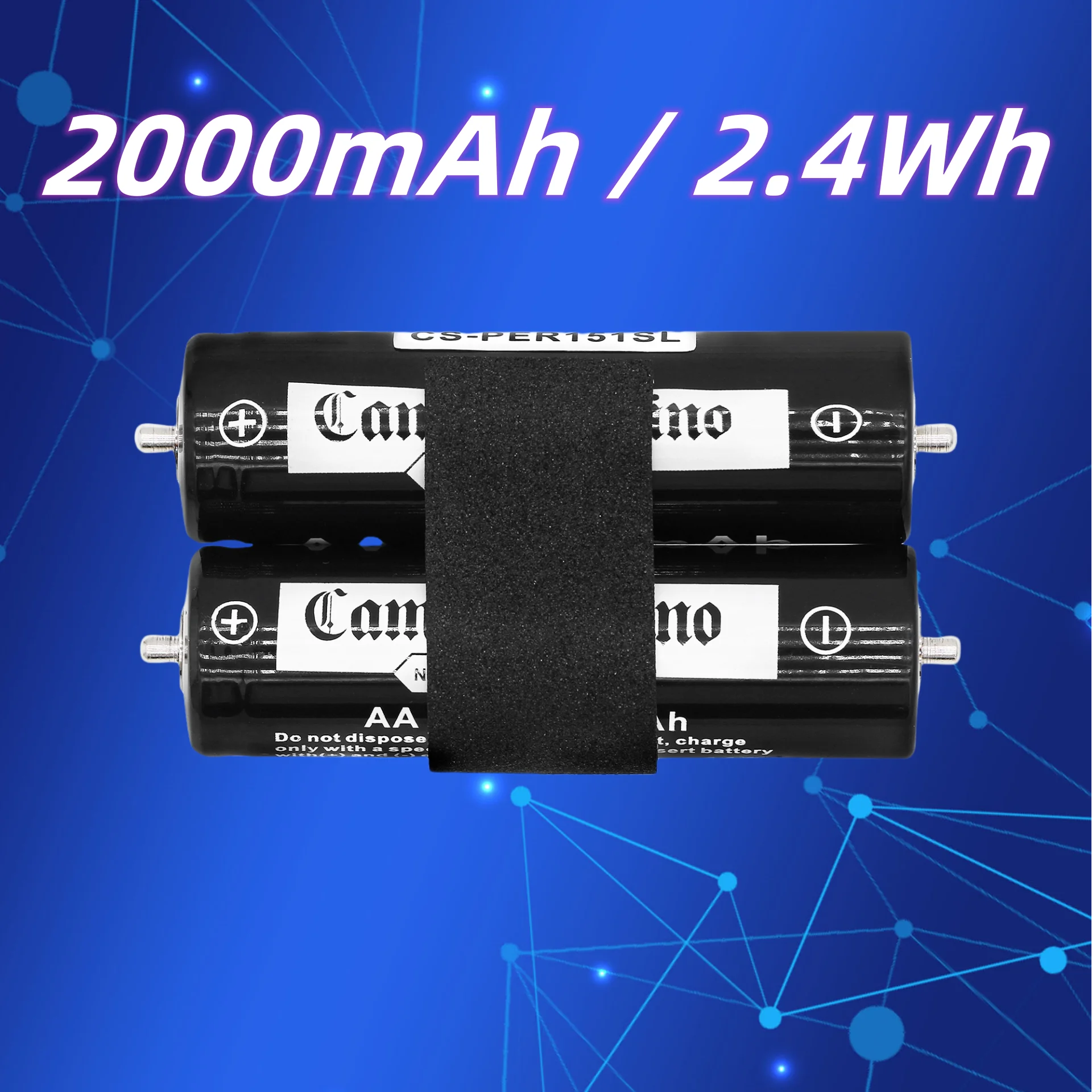 Batería de repuesto para Panasonic:ER-1510,ER-1511,ER-1610,ER-1611,ER1611,ER1612,ER146,ER147,ER148,ER149,ER160,ER1610-2000mAh