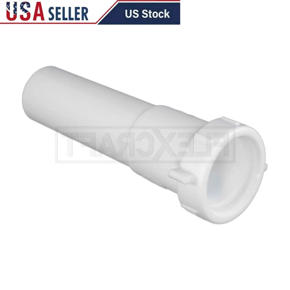 

Пластиковая удлинительная сливная трубка 1,5 x 6 дюймов. Прочные полипропиленовые трубчатые приложения. Простая установка. Дренажные решения.