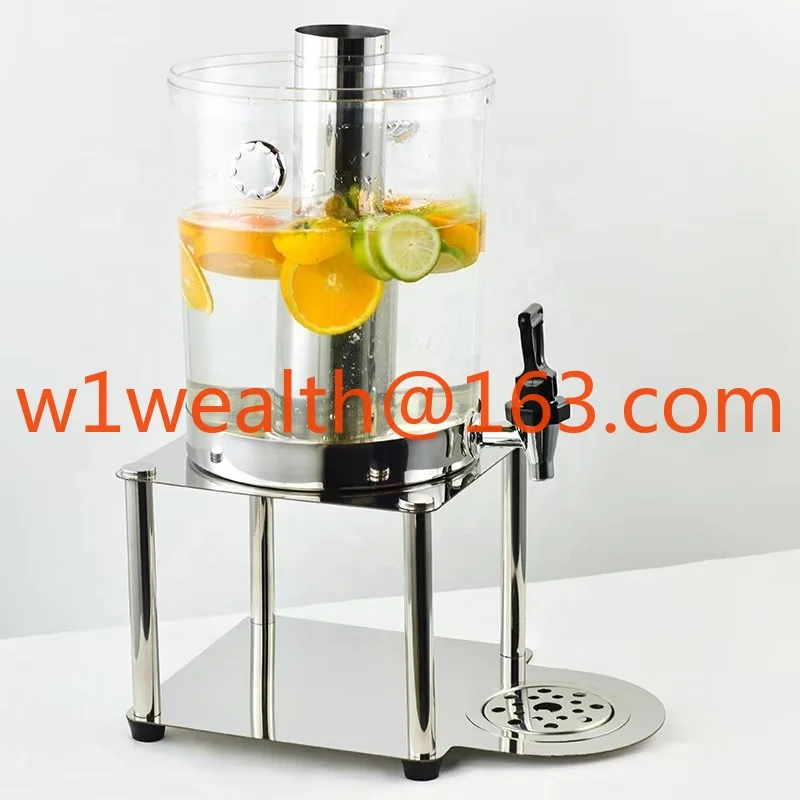 Stainless steel self-service ware bucket beer mini drink cold drink juice dispenser